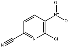 6-Chloro-5-nitropicolinonitrile Structure