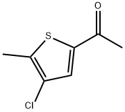 1-(4-氯-5-甲基噻吩-2-基)乙烷-1-酮,123418-42-8,结构式