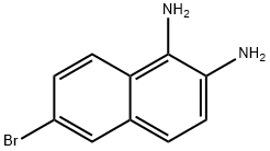 6-溴萘-1,2-二胺,1241377-74-1,结构式