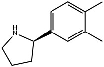 (2R)-2-(3,4-DIMETHYLPHENYL)PYRROLIDINE Structure