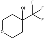 4-(三氟甲基)四氢吡喃-4-醇, 1251358-35-6, 结构式