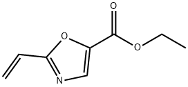 Ethyl 2-vinyloxazole-5-carboxylate Struktur