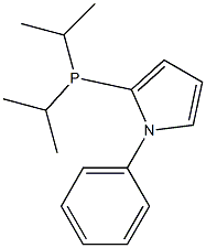 2-(二异丙基膦)-1-苯基吡咯, 1257847-61-2, 结构式
