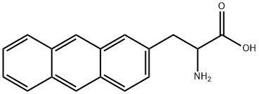 2-AMINO-3-(2-ANTHRYL)PROPANOIC ACID Struktur