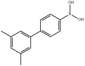 3,5-二甲基联苯-4-硼酸, 1265312-55-7, 结构式