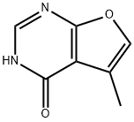 5-Methylfuro[2,3-d]pyrimidin-4(3H)-one Struktur