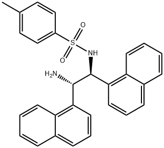 (1S,2S)-N-p-Tosyl-1,2-di(1-naphthyl)ethylenediamine Structure