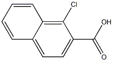 1-Chloro-2-naphthalenecarboxylic acid, 13029-23-7, 结构式