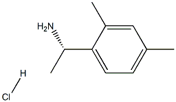(1S)-1-(2,4-DIMETHYLPHENYL)ETHAN-1-AMINE HYDROCHLORIDE Structure