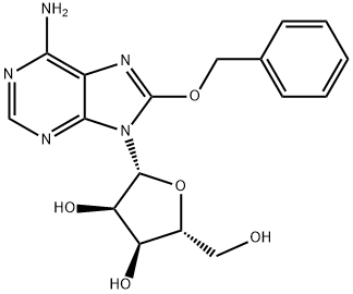 8-Benzyloxyadenosine,131265-29-7,结构式