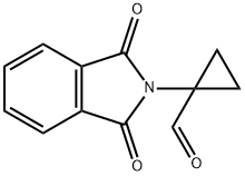 1-(1,3-dioxoisoindolin-2-yl)cyclopropanecarbaldehyde, 1318793-96-2, 结构式