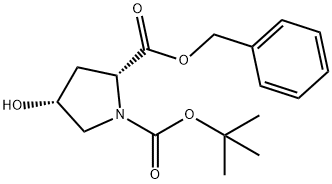 Benzyl (4R)-1-Boc-4-hydroxy-D-prolinate Structure