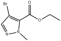 4-溴-1-甲基-1H-吡唑-5-羧酸乙酯, 1328640-39-6, 结构式