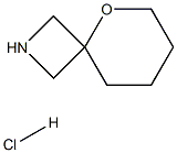 5-Oxa-2-azaspiro[3.5]nonane hydrochloride Struktur