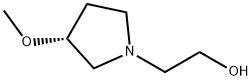 (R)-2-(3-甲氧基吡咯烷-1-基)乙醇 结构式