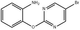 2-((5-Bromopyrimidin-2-yl)oxy)aniline Structure