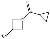 (3-amino-1-azetidinyl)cyclopropylmethanone Struktur