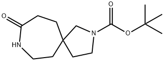 Tert-Butyl 9-Oxo-2,8-Diazaspiro[4.6]Undecane-2-Carboxylate Structure