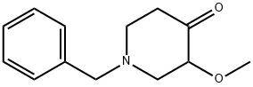 1-Benzyl-3-methoxy-piperidin-4-one Structure