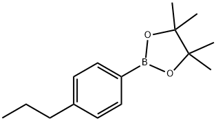 4-正丙基苯硼酸频那醇酯, 1359844-00-0, 结构式
