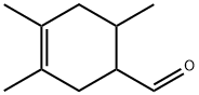 3,4,6-Trimethyl-3-cyclohexene-1-carboxaldehyde Structure