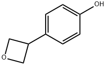 4-(3-oxetanyl)phenol Struktur