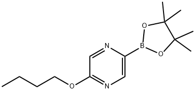 2-butoxy-5-(4,4,5,5-tetramethyl-1,3,2-dioxaborolan-2-yl)Pyrazine|