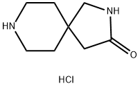 2,8-二氮杂螺[4.5]癸烷-3-酮二盐酸盐 结构式