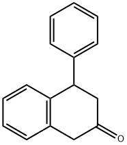 4-phenyl-3,4-dihydronaphthalen-2(1H)-one 结构式