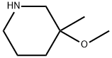 3-methoxy-3-methylpiperidine Structure