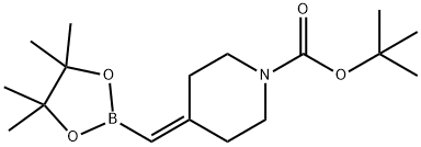 tert-Butyl 4-((4,4,5,5-tetramethyl-1,3,2-dioxaborolan-2-yl)methylene)piperidine-1-carboxylate