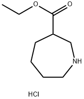 Ethyl Azepane-3-Carboxylate Hydrochloride 结构式
