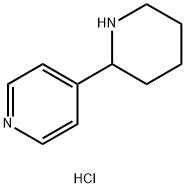 4-(Piperidin-2-yl)pyridine dihydrochloride Struktur