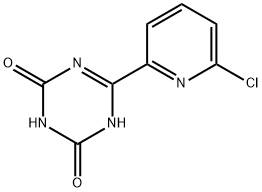 6-(6-氯吡啶-2-基)-1,3,5-三嗪-2,4(1H,3H)-二酮, 1446507-37-4, 结构式