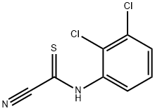 N-(2,3-DICHLOROPHENYL)CYANOTHIOFORMAMIDE, 14502-35-3, 结构式