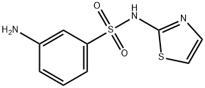 3-amino-N-2-thiazolylBenzenesulfonamide Struktur