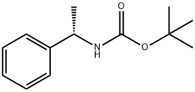 Carbamic acid, [(1S)-1-phenylethyl]-, 1,1-dimethylethyl ester
 Structure