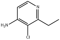 3-chloro-2-ethylpyridin-4-amine Struktur