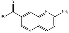 6-amino-1,5-naphthyridine-3-carboxylic acid Structure