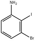 3-Bromo-2-iodo-phenylamine 化学構造式