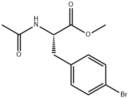 methyl 2-acetamido-3-(4-bromophenyl)propanoate Structure