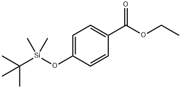 ethyl 4-(tert-butyldimethylsilyloxy)benzoate Structure