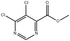 Methyl 5,6-dichloropyrimidine-4-carboxylate Structure