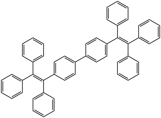 4,4'-Bis(1,2,2-triphenylvinyl)-1,1'-biphenyl Struktur