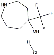 4-(Trifluoromethyl)Azepan-4-Ol Hydrochloride Structure