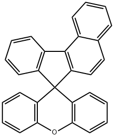 Spiro[7H-benzo[c]fluorene-7,9'-[9H]xanthene] Structure