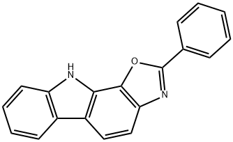 10H-Oxazolo[5,4-a]carbazole, 2-phenyl-|2-苯基-10H-恶唑[5,4-a]咔唑