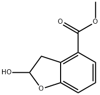 methyl 2,3-dihydro-2-hydroxybenzofuran-4-carboxylate Structure