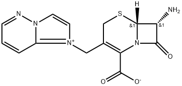 (1R,8S)-8-Amino-4-(imidazo[1,2-b]pyridazin-1-ium-1-ylmethyl)-7-ox o-2-thiabicyclo[4.2.0]oct-4-ene-5-carboxylate