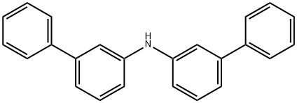 ビス(3-ビフェニリル)アミン 化学構造式